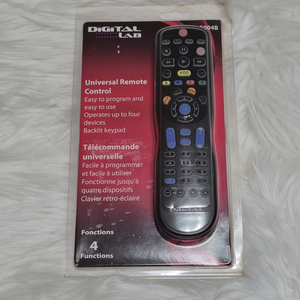 Digital Lab Universal Remote Control - Black